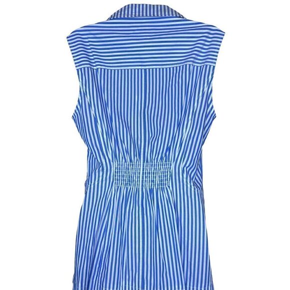 Derek Lam 10 Crosby Satina Sleeveless Button Front Shirt Dress NWT Size 8 - Picture 5 of 8